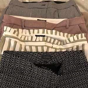 Bundle (4) Pairs Women Size 14 Ankle Pants